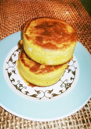 カボチャの煮物でパンプキンホットケーキ☆-レシピのメイン写真