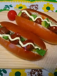 ミートボール☆アボカド☆ドッグ-レシピのメイン写真