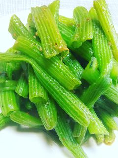 カボチャの茎の中華炒め-レシピのメイン写真