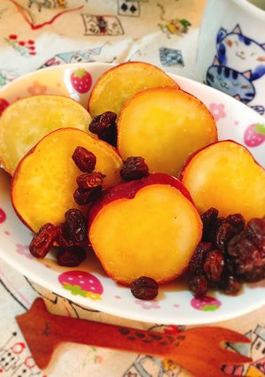 お砂糖なし☆さつまいものレーズンレモン煮-レシピのメイン写真