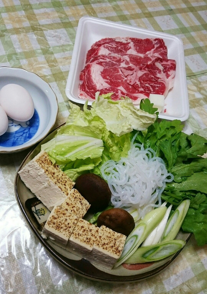 みんなで楽しいすき焼き♪割下なしで簡単！-レシピのメイン写真
