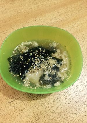 子どもがよろこぶ✩餃てん汁-レシピのメイン写真