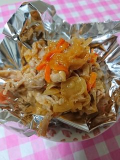 お弁当。豚肉玉ねぎ味噌炒め-レシピのメイン写真