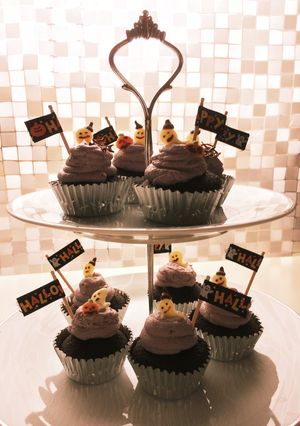 簡単☆可愛い ハロウィンカップケーキ♡-レシピのメイン写真