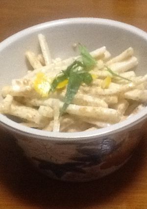 シャキシャキ大根の味噌マヨサラダ-レシピのメイン写真