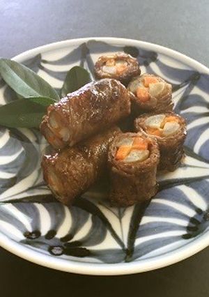 お弁当の人気者✿ごぼうの八幡巻肉巻き-レシピのメイン写真
