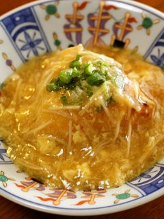 あご出汁で簡単♪あんかけ焼きおにぎり-レシピのメイン写真