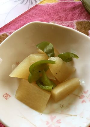 レンジだけで！洋風の大根煮。-レシピのメイン写真