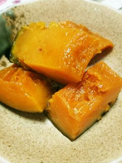 あごだしつゆで♫かぼちゃの煮物-レシピのメイン写真