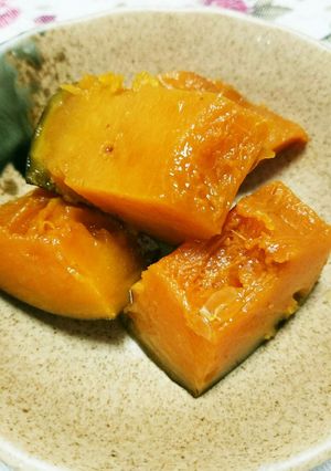あごだしつゆで♫かぼちゃの煮物-レシピのメイン写真