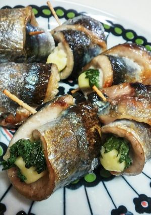 秋刀魚の大葉チーズ巻き-レシピのメイン写真