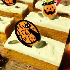 รูปของ ハロウィンに☆どっしりかぼちゃのケーキ♪