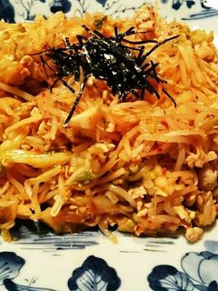 キムチ焼そば-レシピのメイン写真