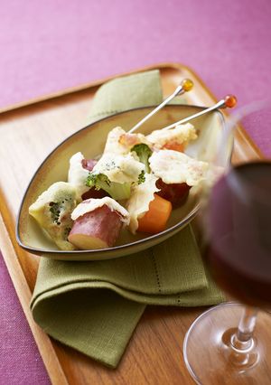 かりかりチーズの帽子乗せ-レシピのメイン写真