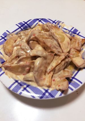 鶏肉とポテトのチリソース和え-レシピのメイン写真
