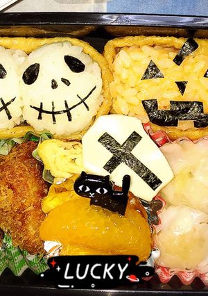 ハロウィンべんとう-レシピのメイン写真