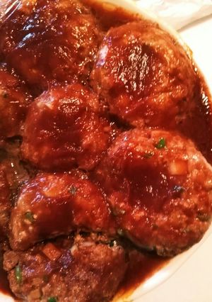 アレルギー対応　レンジで簡単ハンバーグ-レシピのメイン写真