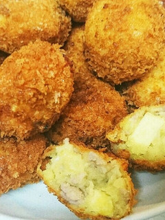 ご飯が進む☆甘辛さつまいもコロッケ☆-レシピのメイン写真