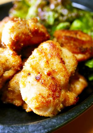 おからパウダーで糖質オフ！鶏もも肉唐揚げ-レシピのメイン写真