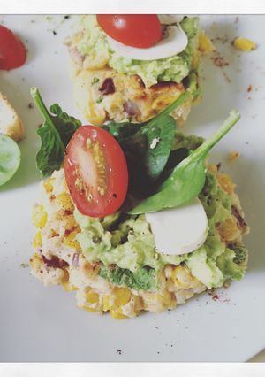 corn fritters (v)-レシピのメイン写真