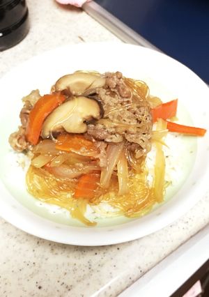 ダシダで牛丼-レシピのメイン写真