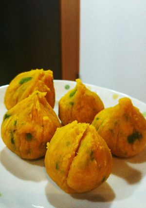 かぼちゃの茶巾絞り-レシピのメイン写真