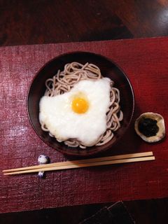ぶっかけとろろ蕎麦 大晦日にも-レシピのメイン写真