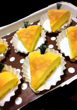 パンプキンチーズケーキ-レシピのメイン写真