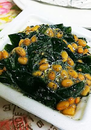 ごまわかめ納豆-レシピのメイン写真