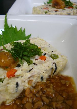 レンジで簡単！お豆腐ケーキ（和食）-レシピのメイン写真