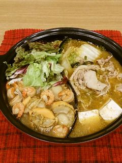 野菜たっぷり胡麻味噌鍋-レシピのメイン写真