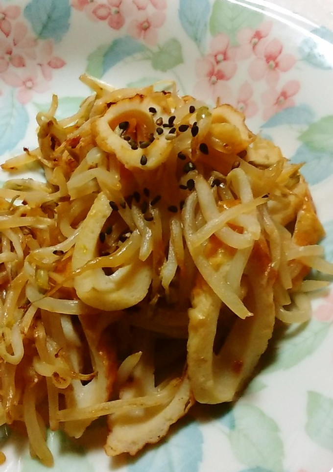 もやしとちくわのダシダ炒め-レシピのメイン写真