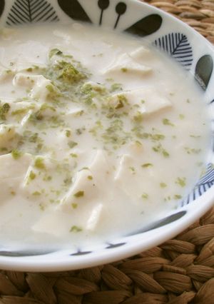 即席スープ＆豆腐で♪ずぼらシチュー-レシピのメイン写真