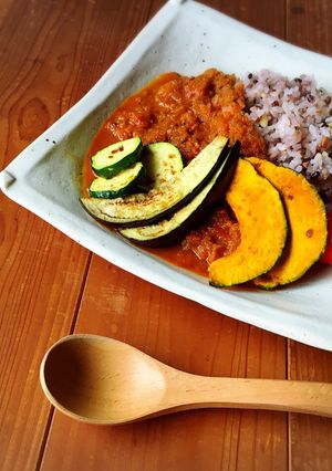 ルー不使用スパイスで作る低カロリーカレー-レシピのメイン写真