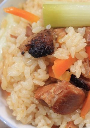 味付けは醤油だけ！＊簡単鶏炊き込み御飯-レシピのメイン写真