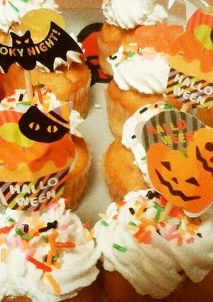 簡単！ハロウィン カップケーキ-レシピのメイン写真