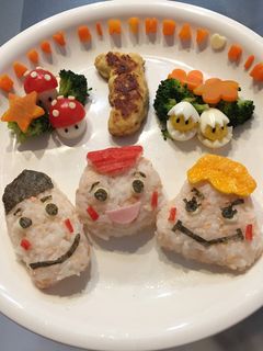 1歳 バースデープレート〜パッコロリン〜-レシピのメイン写真