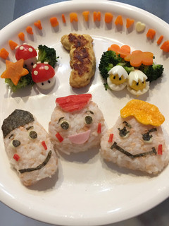 1歳 バースデープレート〜パッコロリン〜-レシピのメイン写真