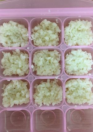 離乳食中期〜カリフラワーの下ごしらえ〜-レシピのメイン写真