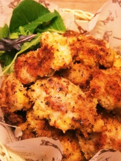 かぼちゃマヨネーズのチキンパン粉焼き♪-レシピのメイン写真