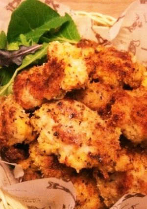 かぼちゃマヨネーズのチキンパン粉焼き♪-レシピのメイン写真