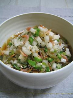ツルネバポリッと冷やしうどん☆-レシピのメイン写真
