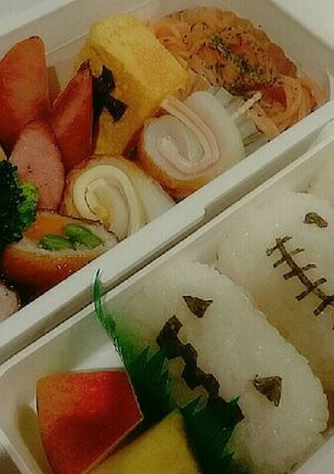 おにぎりだけﾊﾛｳｨﾝ弁当10/29-レシピのメイン写真