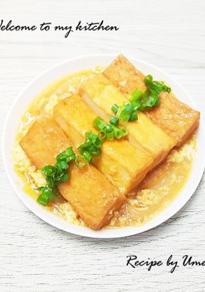 厚揚げ de やわらかカツ煮風-レシピのメイン写真