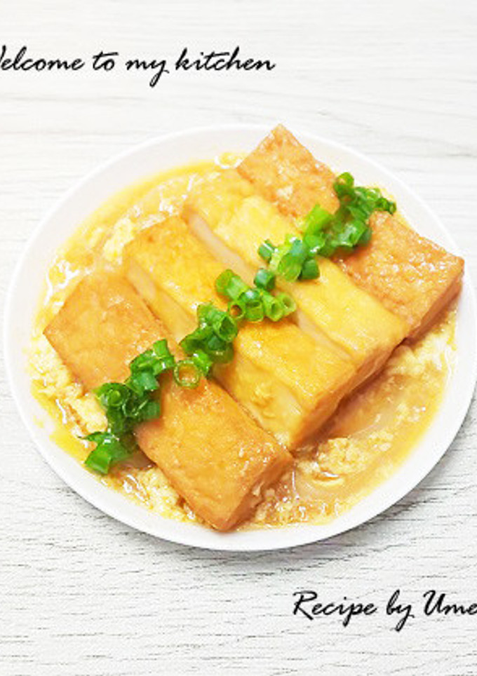 厚揚げ de やわらかカツ煮風-レシピのメイン写真