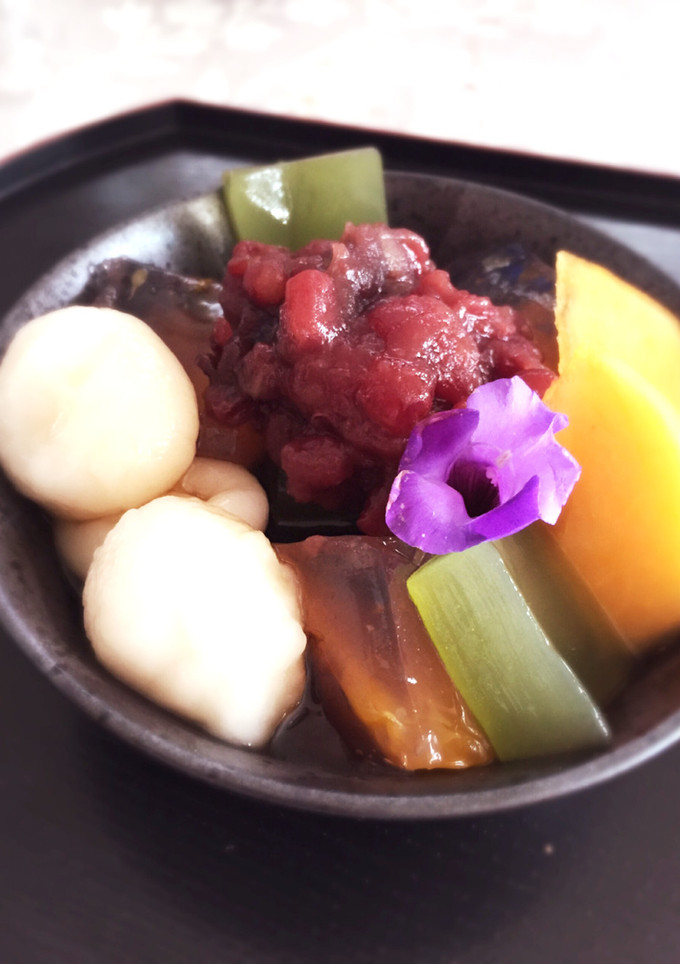 和の調べ、和風あんみつ-レシピのメイン写真
