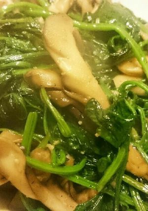 男の料理～！舞茸のバター炒め～！-レシピのメイン写真