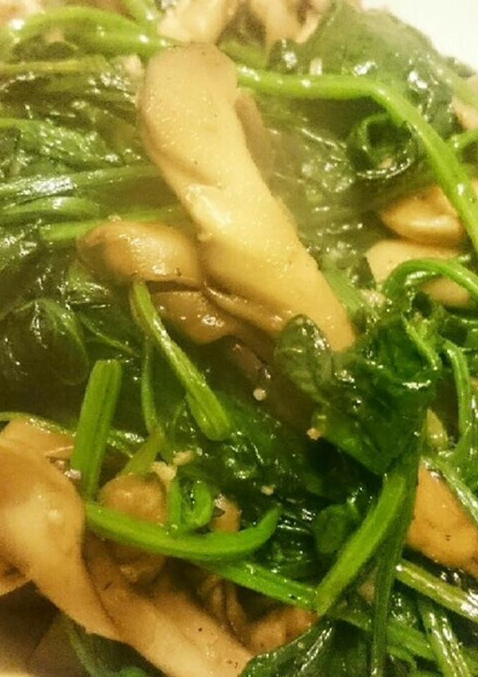 男の料理～！舞茸のバター炒め～！-レシピのメイン写真