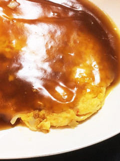 くばらあごだしで簡単甘酢あん!かに玉-レシピのメイン写真