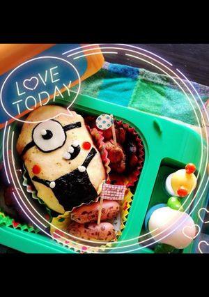 ミニオン ランチ-レシピのメイン写真